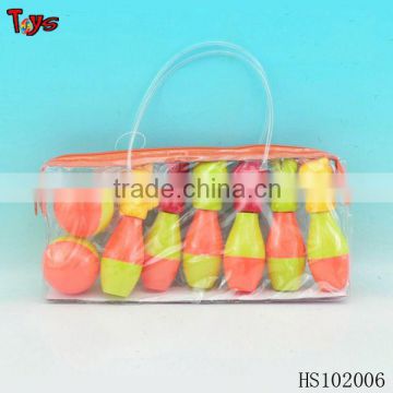 plastic bowling balls