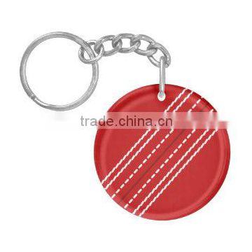 Cricket Ball Key Ring /Cricket Ball Key Chain / Promotional Gift