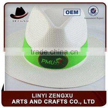 lady men women paper straw fedora beach panama hat