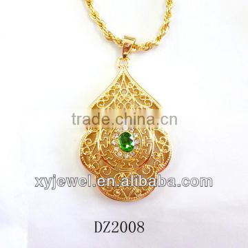 Wholeslae fashionable jewelry gold + silver pendant oval agate pendants