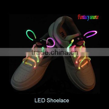 factory supply led glowing shoelace