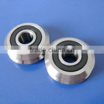 RM4-2RS Stainless Steel Bearings 15 mm Bore V Groove Guide Track Roller Bearings RM4 2RS or W4-2RS