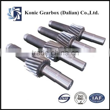 Hot selling hydraulic transmission gears shaft manufacturer
