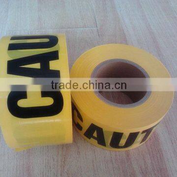 Top sales ! yellow caution warning tape with good quality and competitive price
