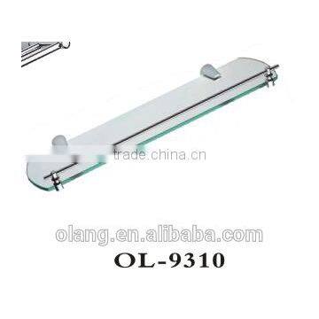 Sanitary hardware decorative glass shelf