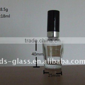18ml Pyramid Nail Polish Glass Bottle