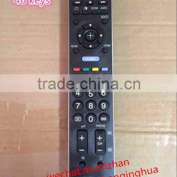 High Quality ZF Black 46 Keys RM-GA020 lcd/led remote control for Sony