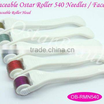 DermaRoller 540 Needles Replaceable Roller (2015 Hot)
