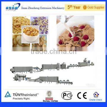Hot sale Automatic corn slice/breakfast cereals making machine/processing line