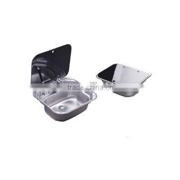 PS-698 RV SINK with lid size 420X370X145mm