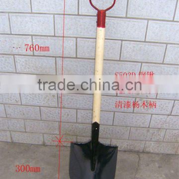 s503d shovel with wooden handle