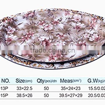 Serving Tray Sets, Round/Square Melamine Tray for European Market