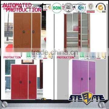 Henan Steelite 3 door metal wardrobe godrej almirah designs with price