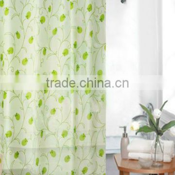 Penguin print PEVA shower curtain and bath accessory