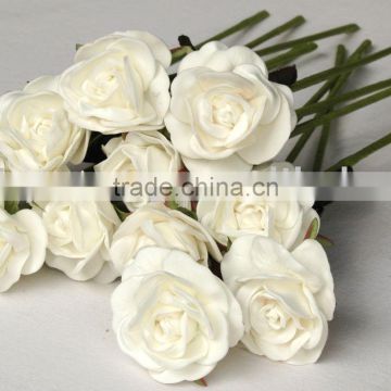 Foam Rose stem, Foam Roses wire Handmade artificial flowers