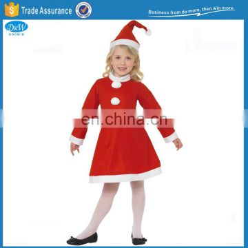 Girl's Novelty Santa Christmas Dress Set