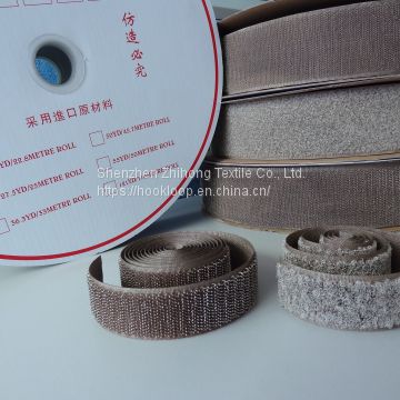 25mm 50mm Silver Coated Velcro Hook And Loop Tape
