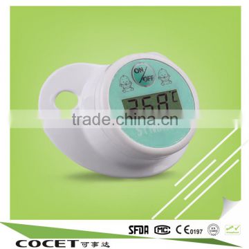 temperature high low alarm electronic baby pacifier thermometer
