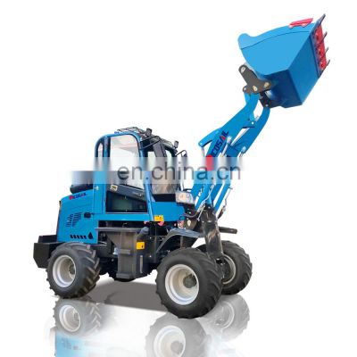 China Micro Mini Wheel Front End  Loader Zl06 small wheel loader for sale 600 kg 800 kg 1000 kg hydraulic compact loader
