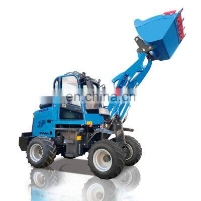 Cheap price Articulated mini loader tractor front loader from China with CE fork spare parts