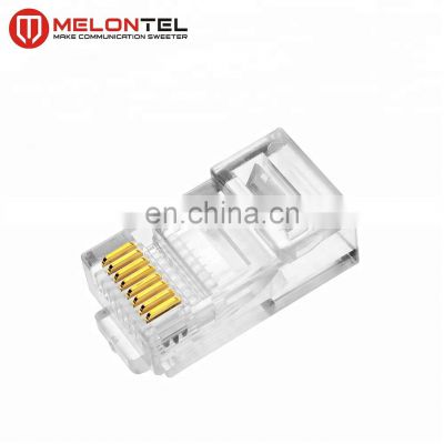 MT-5053A Fully Stocked 8P8C RJ45 Male Cat.6A Connector With Gold Plated
