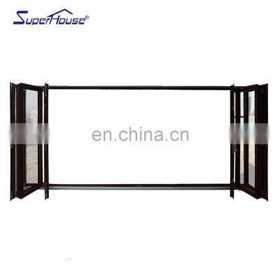 Superhosue AS2047 Standard aluminum bi folding sliding patio doors