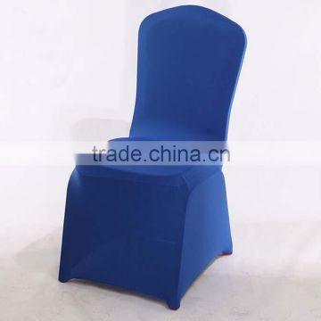 cheap navy blue spandex chair cover for various events, strong elastic chair cover for durable use