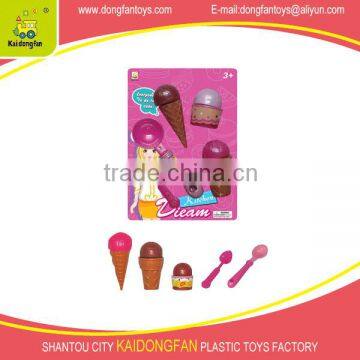 Plastic icecream toys 4 Asst