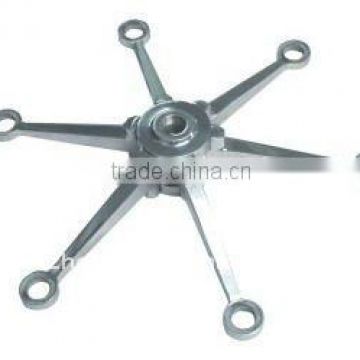 Glass spider fitting for fix glass(glass point fixing),KM4706 series spider fitting