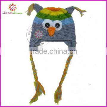 Baby handmade owl hat, owl hat