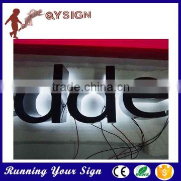customized style led backlit letters and logo
