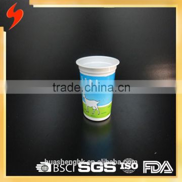 Factory Price Cup type OEM Customized PP Light Plastic 140ml Dessert Cup
