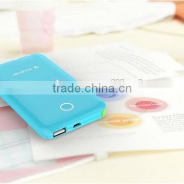 6600mah Li-Polymer battery portable power bank for cell phones with private label