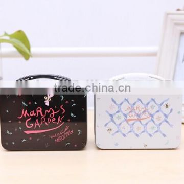 Top grade Tin Boxes with Handle for packing dongguan alibaba