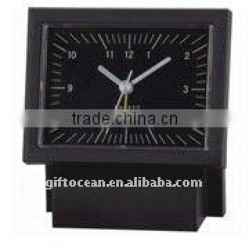 simply analog quartz alarm table clock