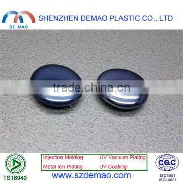 laser carving / electronplating / varnishing shiny plastic lid / cap