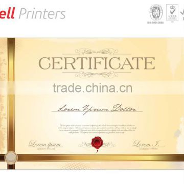 Certificate digital printing from India