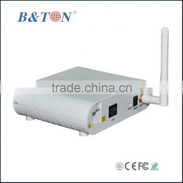 GEPON 1FE+WIFI ONT ONU,WIFI FTTH GPON ONT Modem100% compatible with ZTE/HUAWEI/BDCOM OL