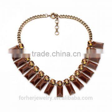 Available item 2015 latest design beads necklace for women SKA4738
