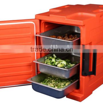 Hot food transportation box, hot retainers, food pan carrier