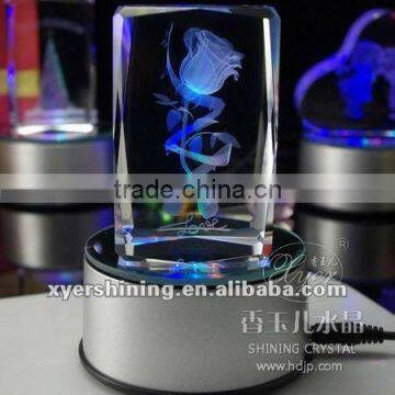 LED 3d laser Crystal Souvenir