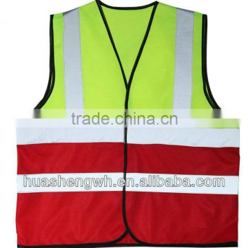 high visible reflective safety colorful vest