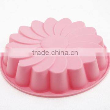 flower shape silicone microwave cake pan