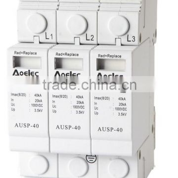 AUSP-40 Din Rail Modualr Electrical 220V Surge Protector
