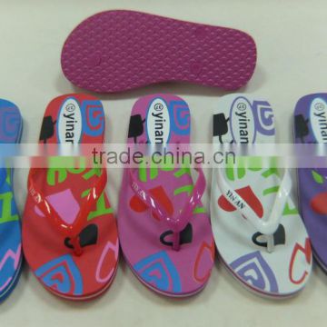2016 new design of ladies slipper