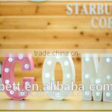 direct manufacture of marquee letter light