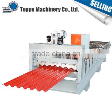 Assured quality excellent color steel curving roofing tile making machines