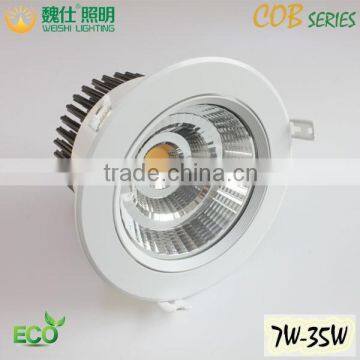 7w-35w led downlight, led cob downlight led downlight price