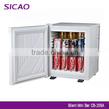 20 Liter silent hotel mini bar refrigerator with CE RoHS