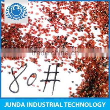 stable chemical properties free Silica content garnet sand 80 used for ceramic tile waterjet cutting machine